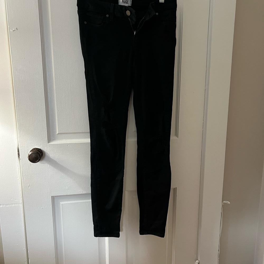 PAIGE Classic Black Denim